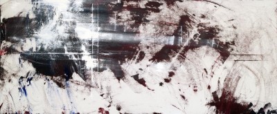 no title, 2010   Oil on canvas
90 x 210 cm