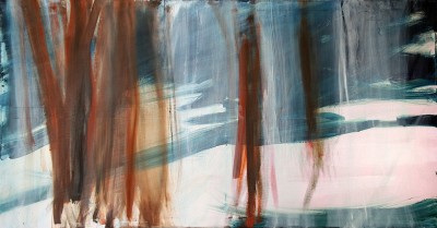 A Vision, 2013   Oil on canvas
95 x 180 cm