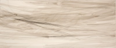 Sky, 2014 Oil and graphite on canvas
60 x 150 cm