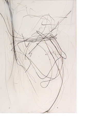Maske, 2003
Graphite on canvas
85 x 62 cm