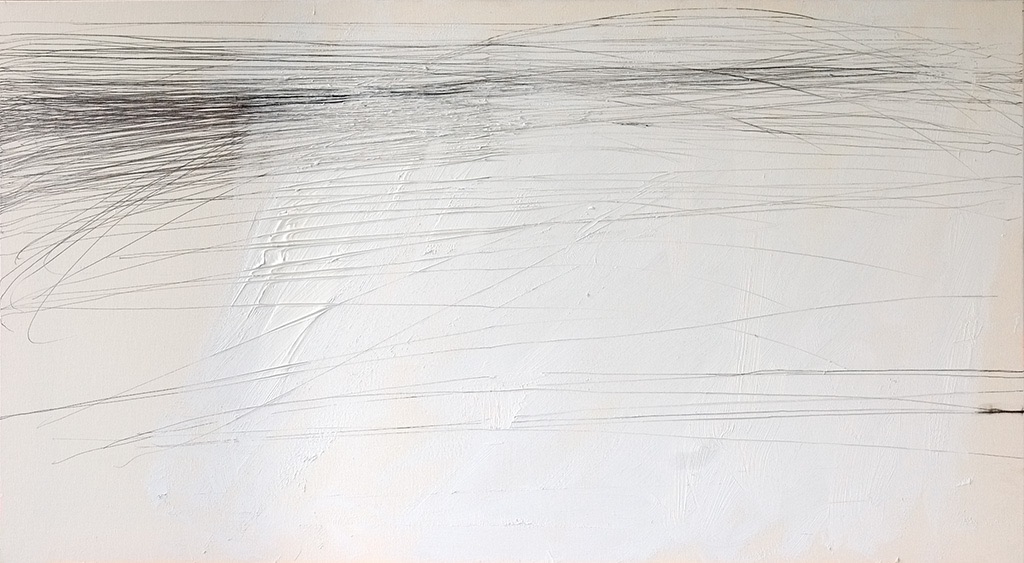 Lines of Life, 2006
Oil and graphite on canvas
70 x 120 cm