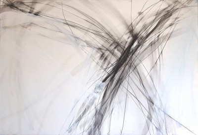 Spring, Oil and graphite on canvas
100 x 145 cm