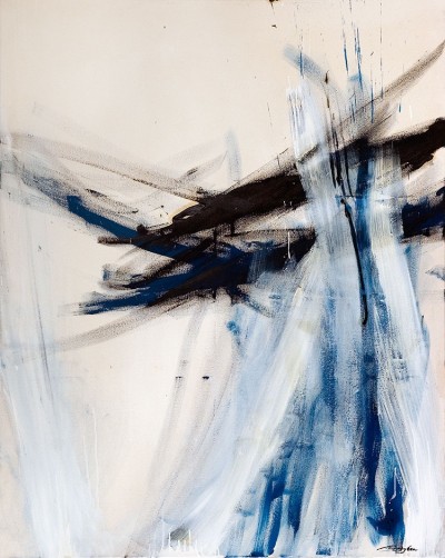 Sprung ins Wasser, Jump into Water, 2004
Oil on canvas
150 x 120 cm