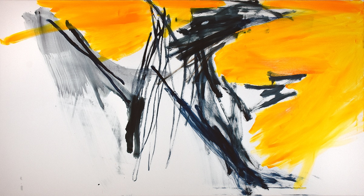 Adler, 2022 Oil on canvas 105 x 195 cm