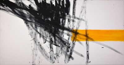 no title, 2023 Oil on canvas 100 x 195 cm