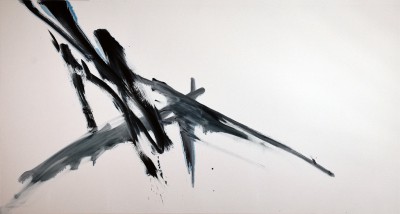 Leichtigkeit, 2022 Oil on canvas 110 x 210 cm
