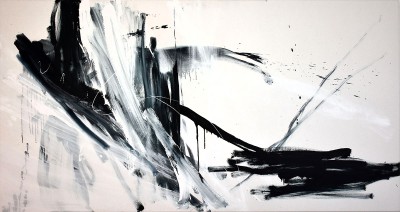 no title, 2022 Oil on canvas 110 x 210 cm