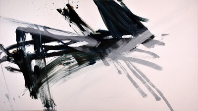 Forward, 2022 Oil on canvas 110 x 195 cm